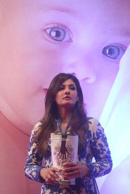 Raveena Tandon at the launch of A Birth Defect Awareness Campaign by Spina Bifida Foundation and Meyer