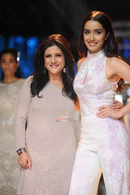 Shraddha Kapoor walks the Ramp for Namrata Joshipura show at Lakme Fashion Week