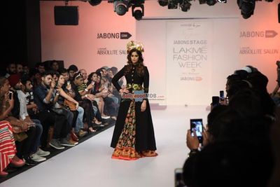 Ileana D'Cruz showstopper for Jabong presents Sangria show at LFW Winter Festive 2015