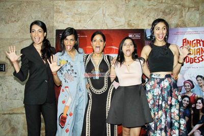 Bollywood Celebs at film 'Angry Indian Goddesses' Special Screening