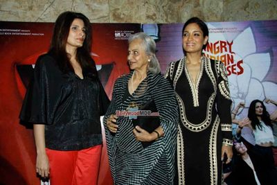 Bollywood Celebs at film 'Angry Indian Goddesses' Special Screening