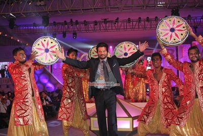Sunny Leone, Anil Kapoor, Raveena Tandon, Vidyut Jamwal at the India Bullion and Jewellery Awards 2015