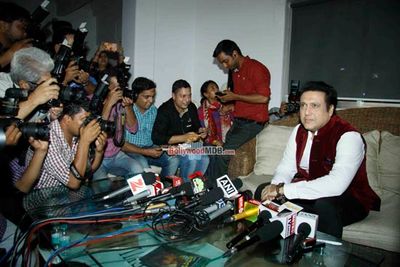 Govinda holds press conference after the Supreme Court verdict against him