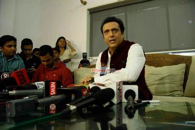 Govinda holds press conference after the Supreme Court verdict against him