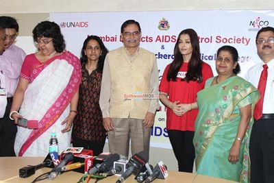 Aishwarya Rai Bachchan visits Cooper Hospital on World Aids Day