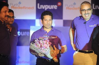 Sachin Tendulkar Launches the New Smart Product Range of Livpure