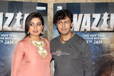 Farhan Akhtar, Aditi Rao Hydari and others at 'Wazir' 'Tere Bin' Song Launch