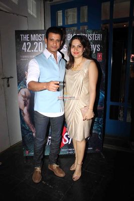 Stars during the success party of film 'Hate Story 3'