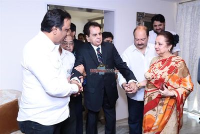 Union Home Minster, Rajnath Singh presented the 'Padma Vibhushan' Award to Dilip Kumar