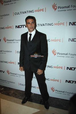 Akshay Kumar at the launch of "Cultivating Hope" campaign by NDTV & Piramal foundation