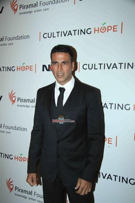 Akshay Kumar at the launch of "Cultivating Hope" campaign by NDTV & Piramal foundation