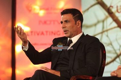 Akshay Kumar at the launch of "Cultivating Hope" campaign by NDTV & Piramal foundation
