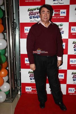 Randhir Kapoor's birthday celebrations at BIG FM 92.7 Studios in Mumbai