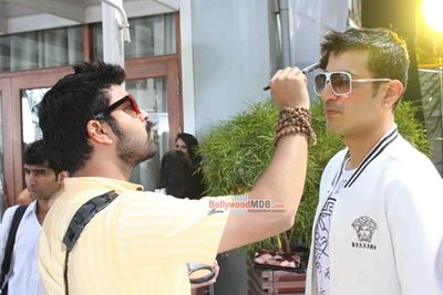 Meet Brothers snapped on location of their upcoming Music video
