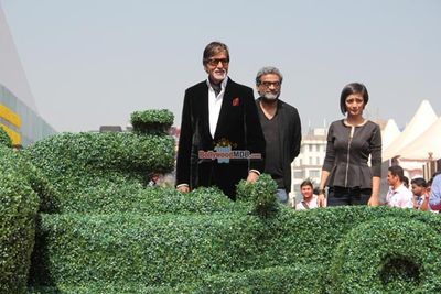 Amitabh Bachchan & Akshara Haasan inaugurate the Mumbai International Motor Show 2015