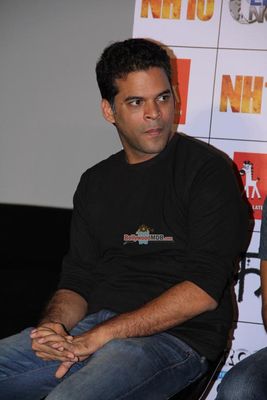 Anushka Sharma, Neil Bhoopalam at the trailer launch of film 'NH10'