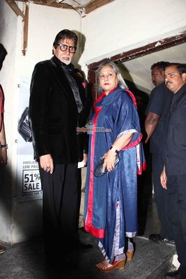 Bolly Celebs at the special screening of film 'Shamitabh'