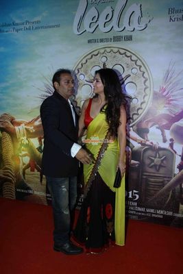 Sunny Leone, Mohit Ahlawat, Jay Bhanushali, Ahmed Khan at the trailer launch of 'Ek Paheli Leela'