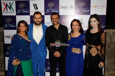 Shilpi Sharma among other Bolly Celebs at the launch of a Designer Ji-Vani store