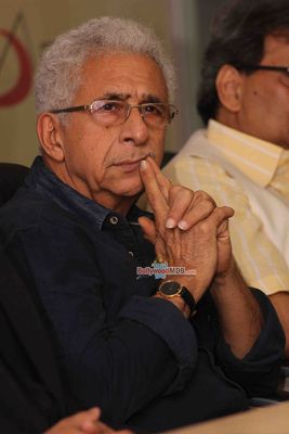 Naseeruddin Shah and Subhash Ghai at the launch of Spice institute's new facility