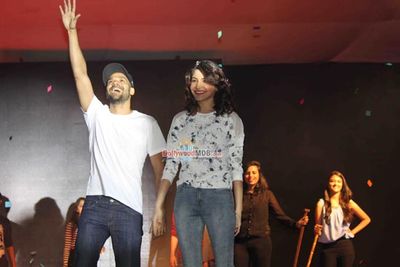 Anushka Sharma and Neil Bhoopalam promote film 'NH10' at NM College Annual Festival