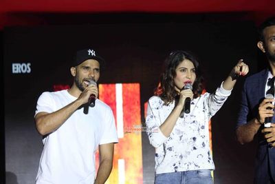 Anushka Sharma and Neil Bhoopalam promote film 'NH10' at NM College Annual Festival