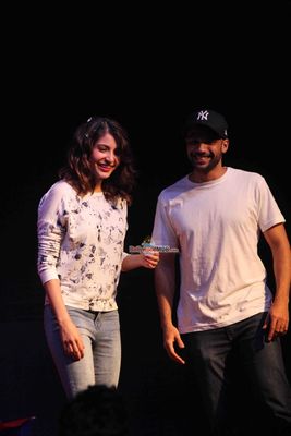 Anushka Sharma and Neil Bhoopalam promote film 'NH10' at NM College Annual Festival
