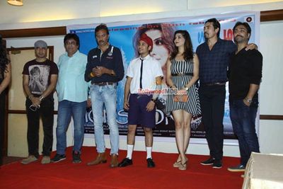 Shruti Sharma and Shawar Ali at film 'Mansoon' promotional event in Mumbai