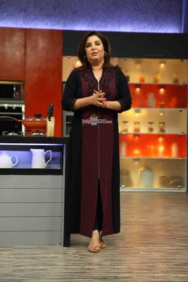 Farah Khan at the Launch of Color TV New Cookery Show