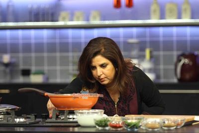 Farah Khan at the Launch of Color TV New Cookery Show