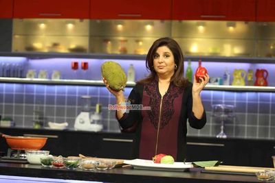 Farah Khan at the Launch of Color TV New Cookery Show
