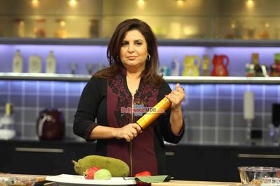 Farah Khan at the Launch of Color TV New Cookery Show