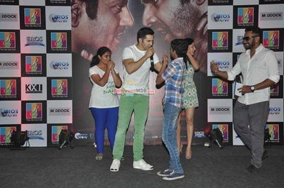 Varun Dhawan and Yami Gautam promote film 'Badlapur'