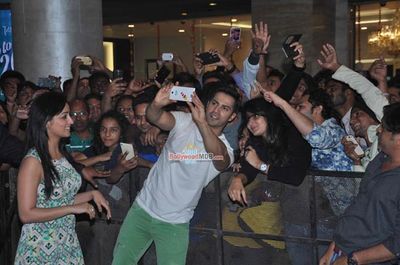 Varun Dhawan and Yami Gautam promote film 'Badlapur'