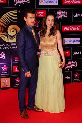 Bollywood and Music Industry Celebs at the 'Global Indian Music Awards' 2015