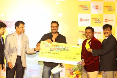 Brand ambassador Ajay Devgn at Hajmola Chatpata No.1 event