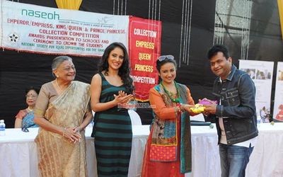 Divya Dutta, Shweta Khanduri and Aneel Murarka at an Event for Spreading Awareness for Eco Friendly Holi Festival