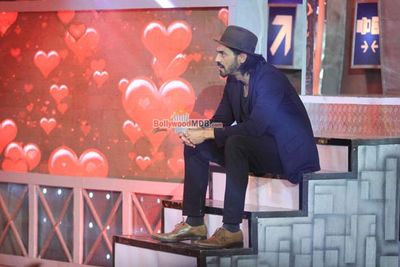 Arjun Rampal and Jacqueline Fernandez at the promotion of film 'Roy' on the sets Big Boss Season 8