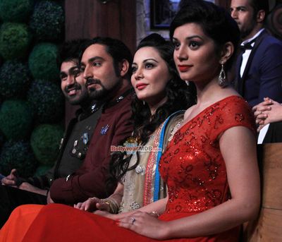 Arjun Rampal and Jacqueline Fernandez at the promotion of film 'Roy' on the sets Big Boss Season 8