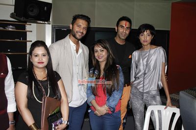 Jesse Randhawa and singer Mamta Sharma at mahurat and song recording of film 'JD'