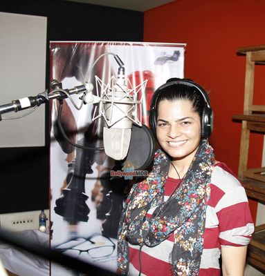 Jesse Randhawa and singer Mamta Sharma at mahurat and song recording of film 'JD'