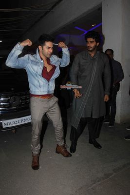 Bolly Celebs at film 'Tevar' special screening