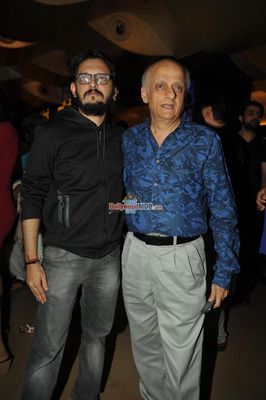 Bolly Celebs with star cast of film 'Khamoshiyan' at special screening