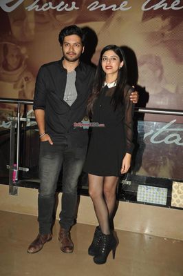 Bolly Celebs with star cast of film 'Khamoshiyan' at special screening