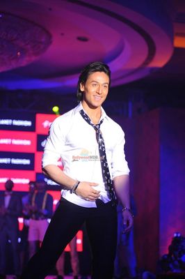 Brand Ambassador Tiger Shroff at the launch of Planet Fashion's new brand identity