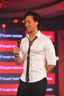 Brand Ambassador Tiger Shroff at the launch of Planet Fashion's new brand identity