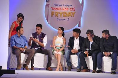 Yami Gautam and Chef Ranveer Brar at the launch of Times Food and Fashion show Season 2