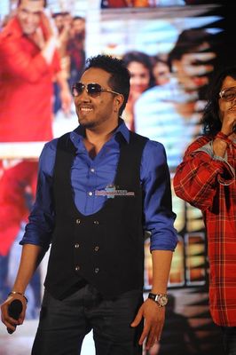 Salman Khan with music director Pritam and singer Mika Singh launches Eid Special song of film 'Bajrangi Bhaijaan'
