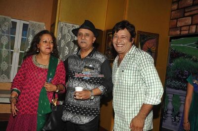 Bollywood celebs at the success celebration of Rajesh Puri's  play 'Sab Golmaal Hai'