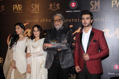 Pakistani actor Imran Abbas & Pernia Qureshi at the Trailer Launch of the Film 'Jaanisaar'